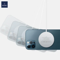 WIWU ładowarka indukcyjna Wi-W009 magnetyczna biała 15W /994/