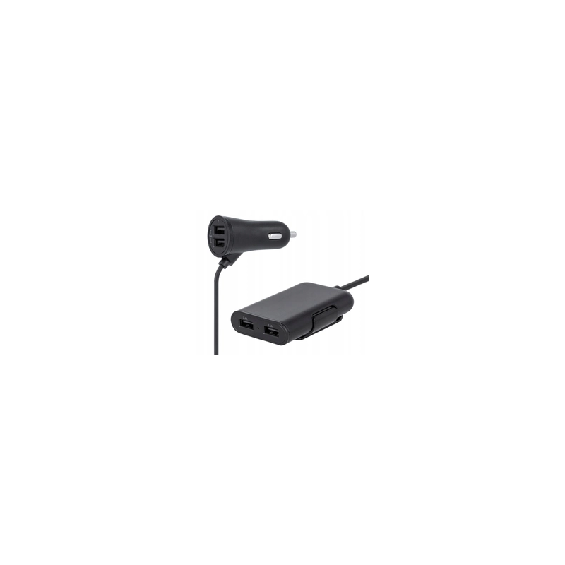 Ładowarka samochodowa Maxlife MXCC-03 4xUSB Fast charge 5.4A /kod17/