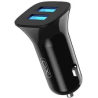 XO ładowarka samochodowa CC31 2x USB 2,4A czarna /kod653/
