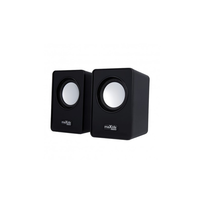 Maxlife Home Office głośniki komputerowe MXHS-01 2x3W 1,10 m czarne /kod565/