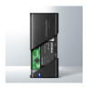 Obudowa zewnętrzna Axagon do dysków M.2 SATA SSD/ USB-C 3.2 Gen2 /kod988/
