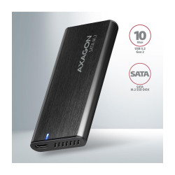Obudowa zewnętrzna Axagon do dysków M.2 SATA SSD/ USB-C 3.2 Gen2 /kod988/