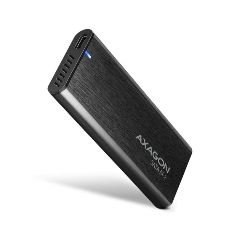 Obudowa zewnętrzna Axagon do dysków M.2 SATA SSD/ USB-C 3.2 Gen2 /kod988/