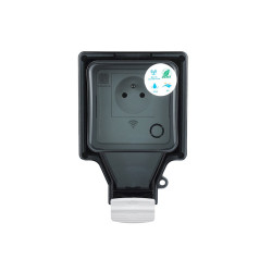LTC GNIAZDO HERMETYCZNE 230V 16A, WIFI, TUYA SMART /kod914/