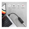 Karta sieciowa Axagon ADE-AR USB3.2 Gen 1 Type-A / Gigabit Ethernet 10/100/1000 /kod1071/
