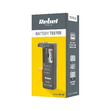 Tester baterii REBEL RB-168 /kod568/