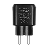 Gniazdo WiFi Kruger&Matz Connect P4 Czarne Tuya /kod1236/