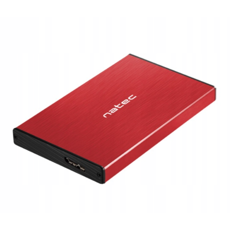 Natec obudowa RHINO GO USB 3.0 na dysk 2,5'' SATA, Aluminium /53/