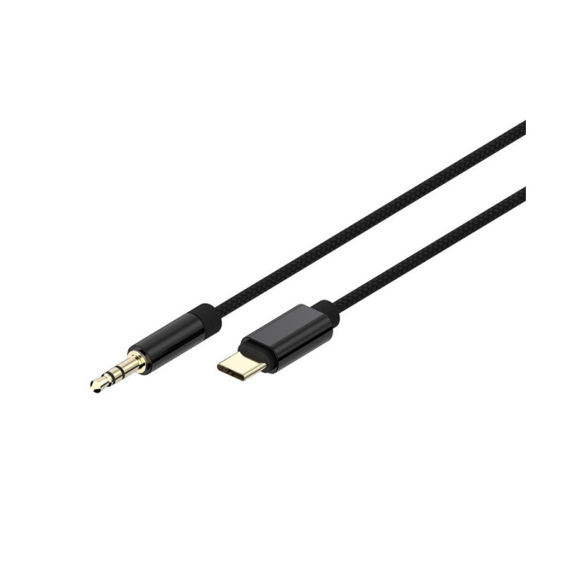 Kabel USB typu C do 3.5mm czarny 1.5m Gembird /1309/