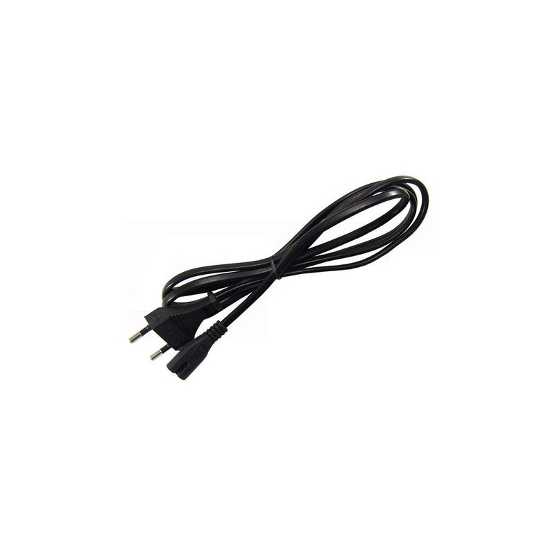 Setty kabel zasilający 2-Pin 1,5 m KZE-2P1.51 czarny /kod1293/