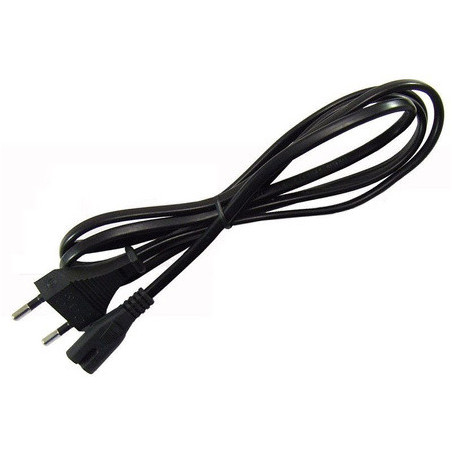 Setty kabel zasilający 2-Pin 1,5 m KZE-2P1.51 czarny /kod1293/