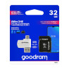 GoodRam karta pamięci 32GB microSDHC kl. 10 UHS-I + adapter + czytnik kart /kod1313/