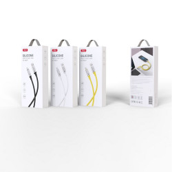 XO kabel NB251 USB - USB-C 1,0 m 6A czarny /kod1325/
