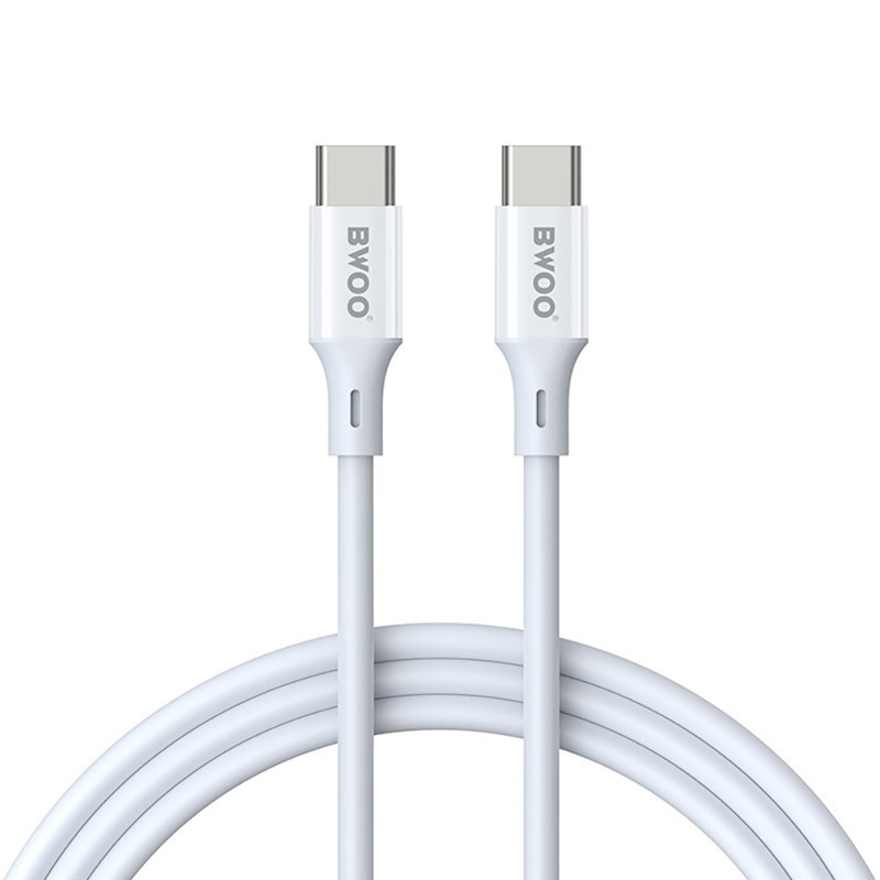BWOO kabel X282 C-C 60W USB-C do USB-C ABS case + TPE /kod 1329/
