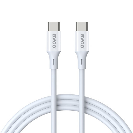 BWOO kabel X282 C-C 60W USB-C do USB-C ABS case + TPE /kod 1329/