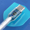 BWOO kabel USB - USB-C 1m 3A biały BO-X172C /kod 1330/