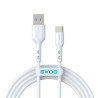 BWOO kabel USB - USB-C 1m 3A biały BO-X172C /kod 1330/