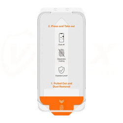 Vmax szkło hartowane easy install 2,5D Normal Glass do iPhone 12/12 Pro /kod 444/