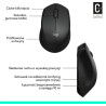MYSZ bezprzewodowa M330 Silent Plus optyczna czarna / LOGITECH /kod1209/