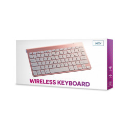 Klawiatura bezprzewodowa rose gold /kod1290/