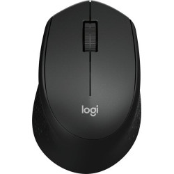 MYSZ bezprzewodowa M330 Silent Plus optyczna czarna / LOGITECH /kod1209/