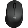 MYSZ bezprzewodowa M330 Silent Plus optyczna czarna / LOGITECH /kod1209/