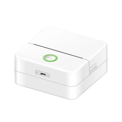 Setty Mini drukarka termiczna bluetooth DT1-0 biała /kod9/
