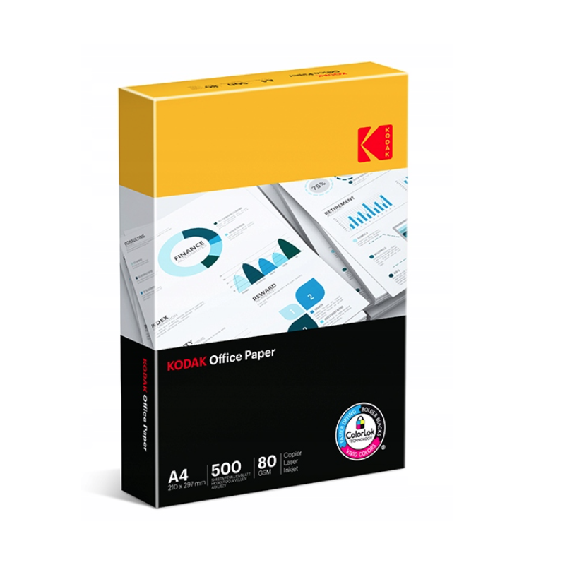 Papier ksero biały A4 80 G/M2 500 ark. Kodak