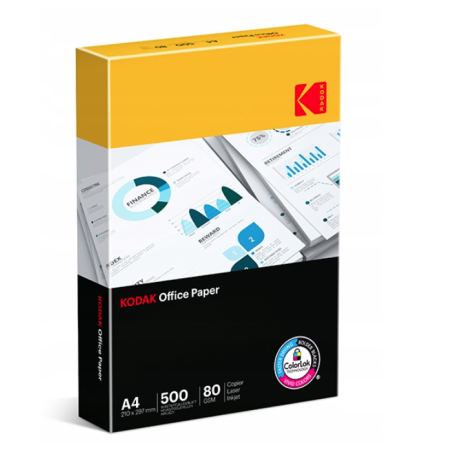 Papier ksero biały A4 80 G/M2 500 ark. Kodak