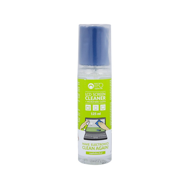 Płyn TFO do czyszczenia LCD 125 ml + mikrofibra /kod761/