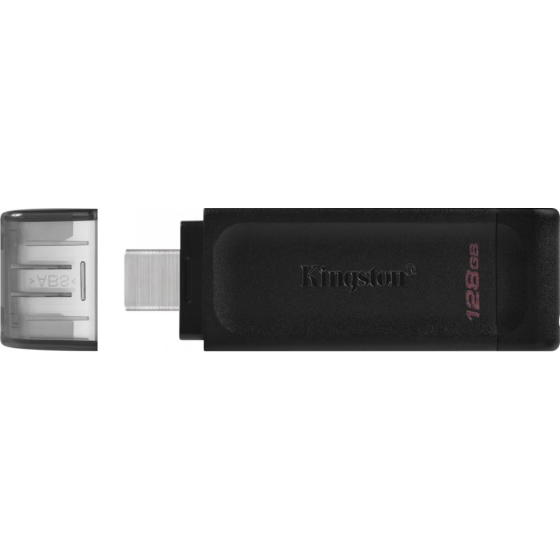 Pendrive KINGSTON DT70/128GB (128 GB /Czarny ) /kod 605/