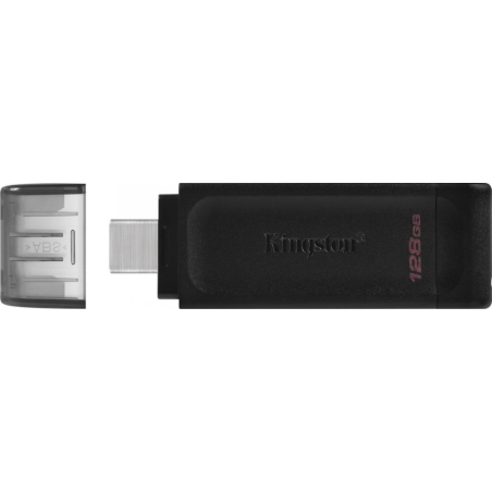 Pendrive KINGSTON DT70/128GB (128 GB /Czarny ) /kod 605/